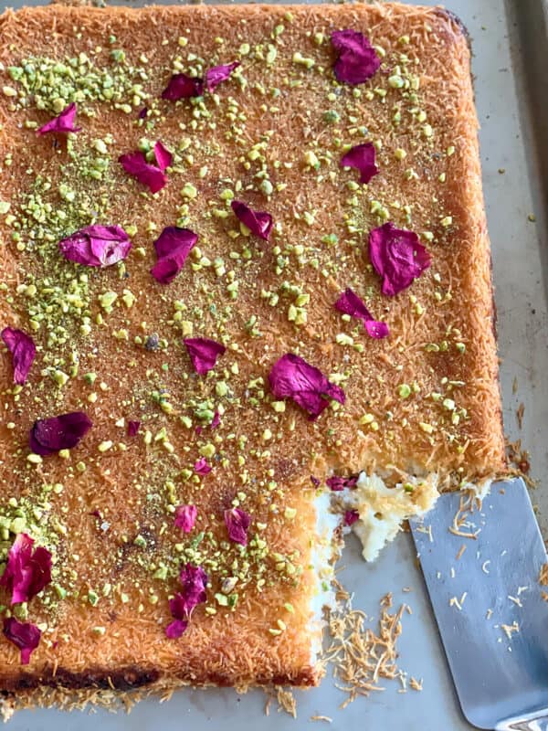  طريقة عمل الكنافة النابلسية