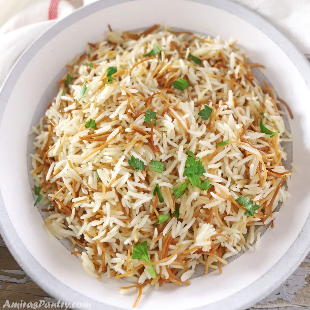 طريقة عمل الأرز اللبناني