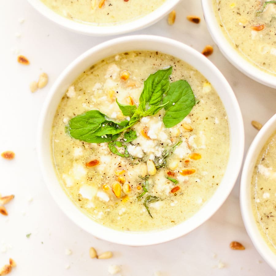 طريقة عمل شوربة كوسة بالذرة