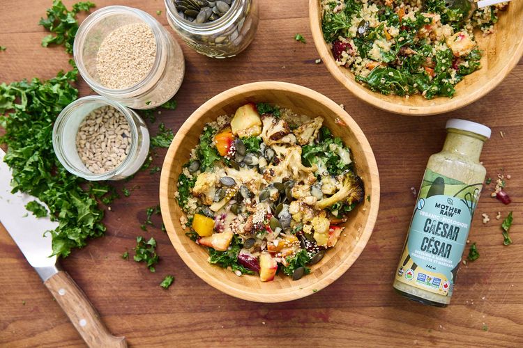 سلطة القيصر النباتية