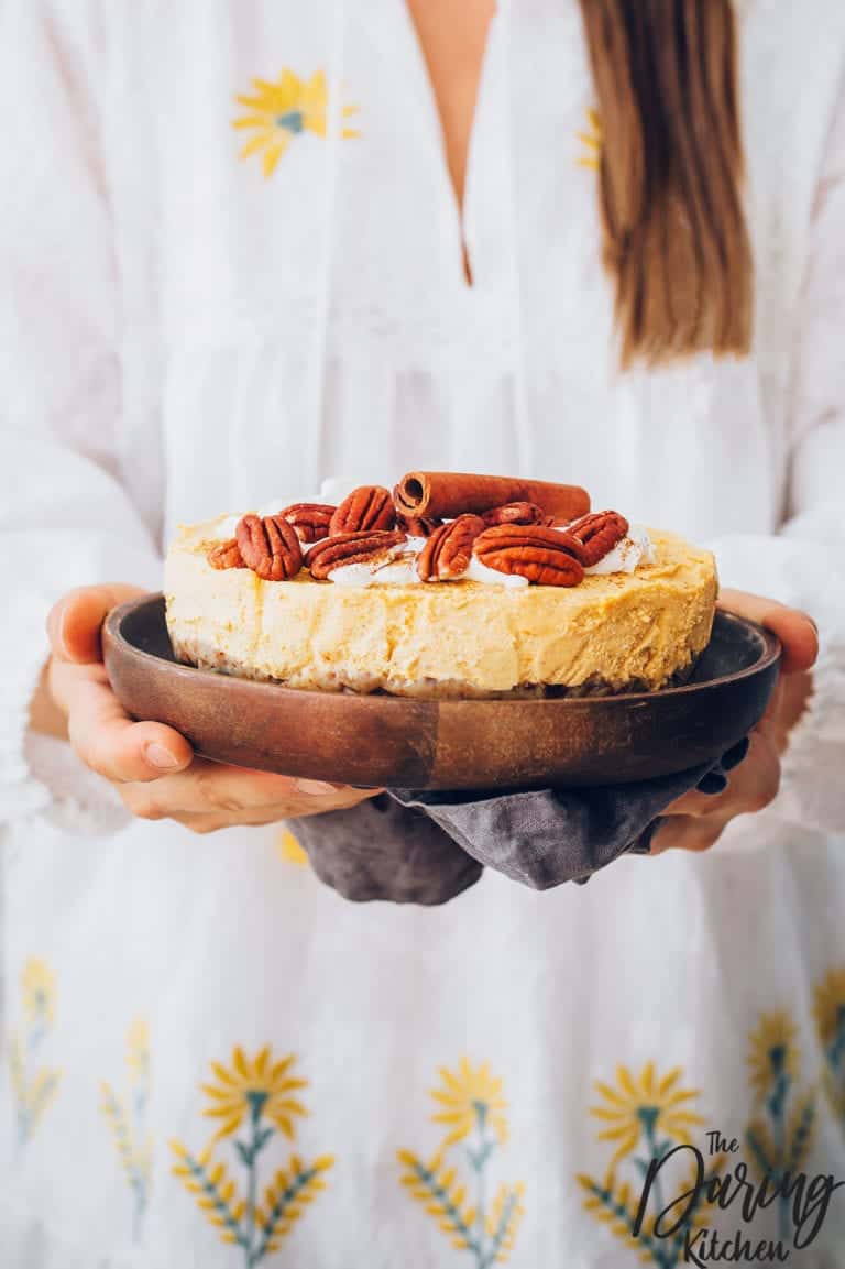 طريقة عمل تشيز كيك القرع العسلي