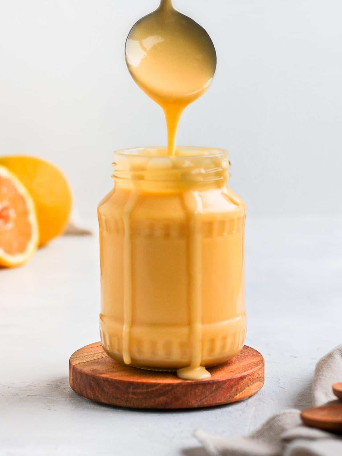 طريقة عمل كريمة البرتقال