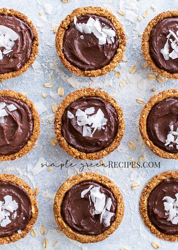 طريقة عمل أكواب الشوفان بالشوكولاتة 