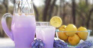 طريقة عمل عصير الليمون مع اللافندر 