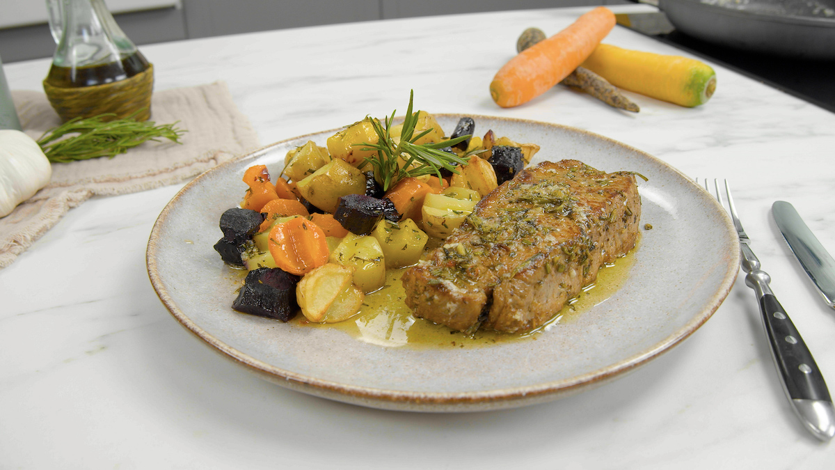 طريقة عمل عرق روست بيف مع الخضار