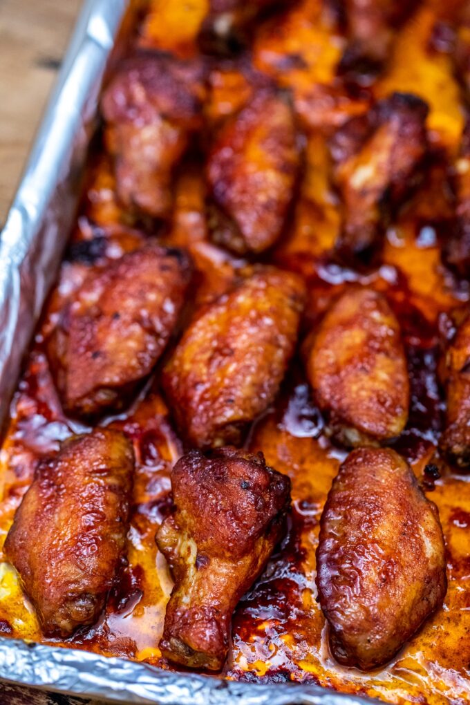 طريقة عمل أجنحة الدجاج بالعسل والثوم