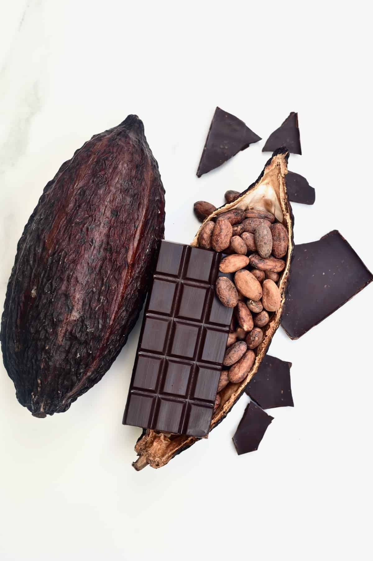 طريقة تصنيع الشوكولاتة من حبوب الكاكاو
