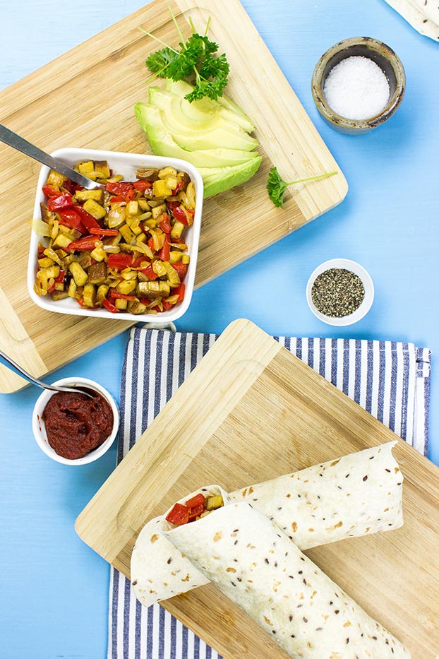 بوريتو نباتي 