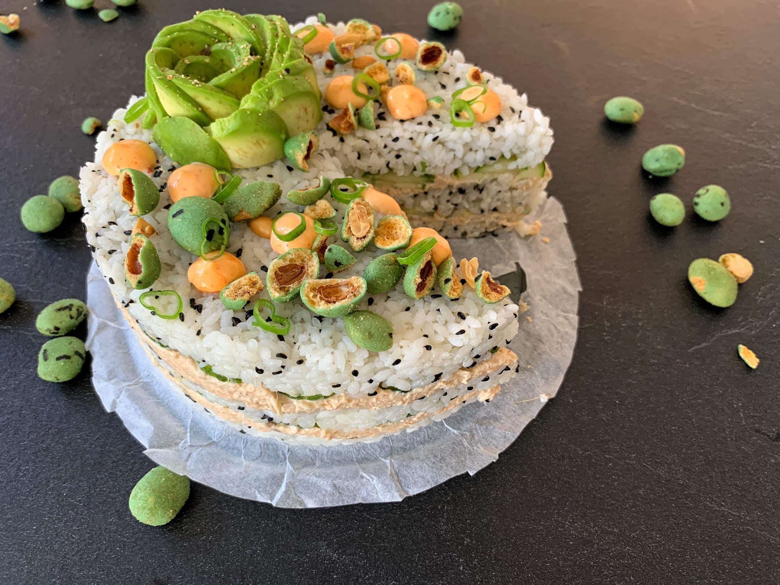 طريقة عمل سوشي كيك في المنزل