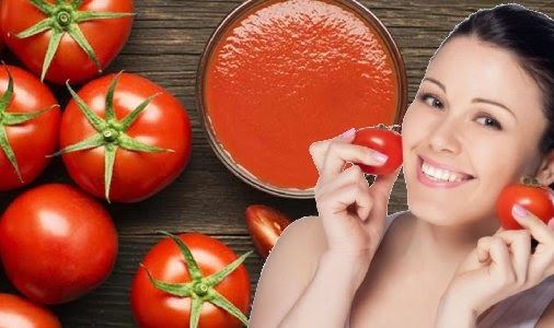طرق استخدام الطماطم للعناية بالبشرة