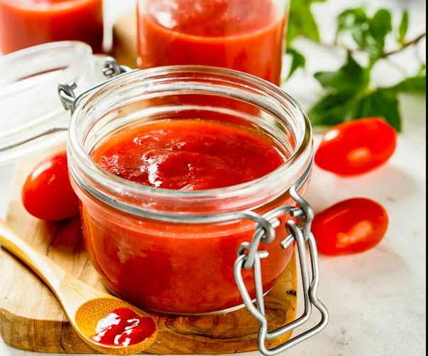 طريقة عمل الكاتشاب