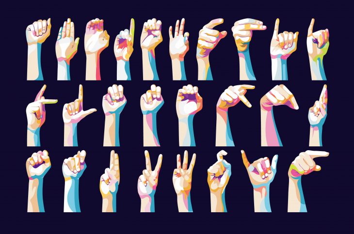 حقائق عن لغة الإشارة