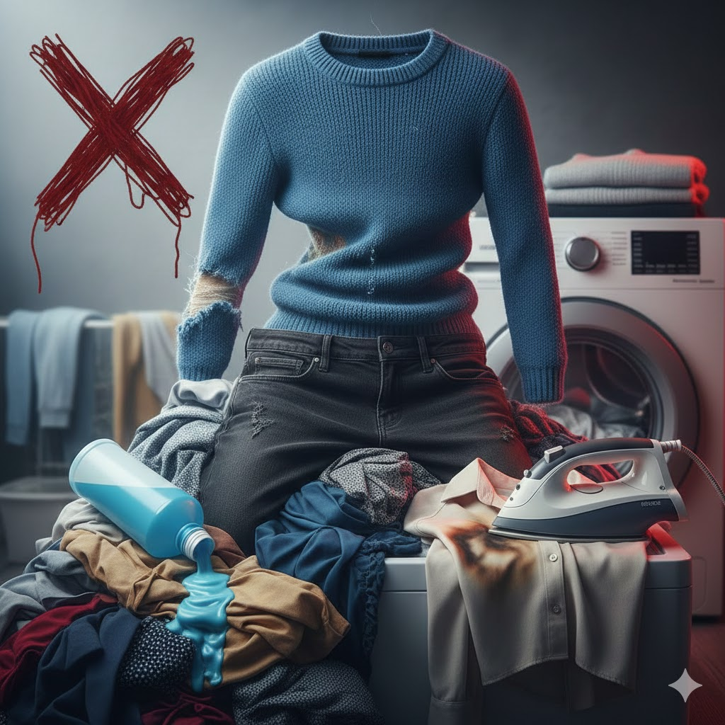 القواعد الذهبية لغسيل الملابس